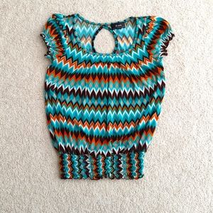 Banded blouse by B-Wear
